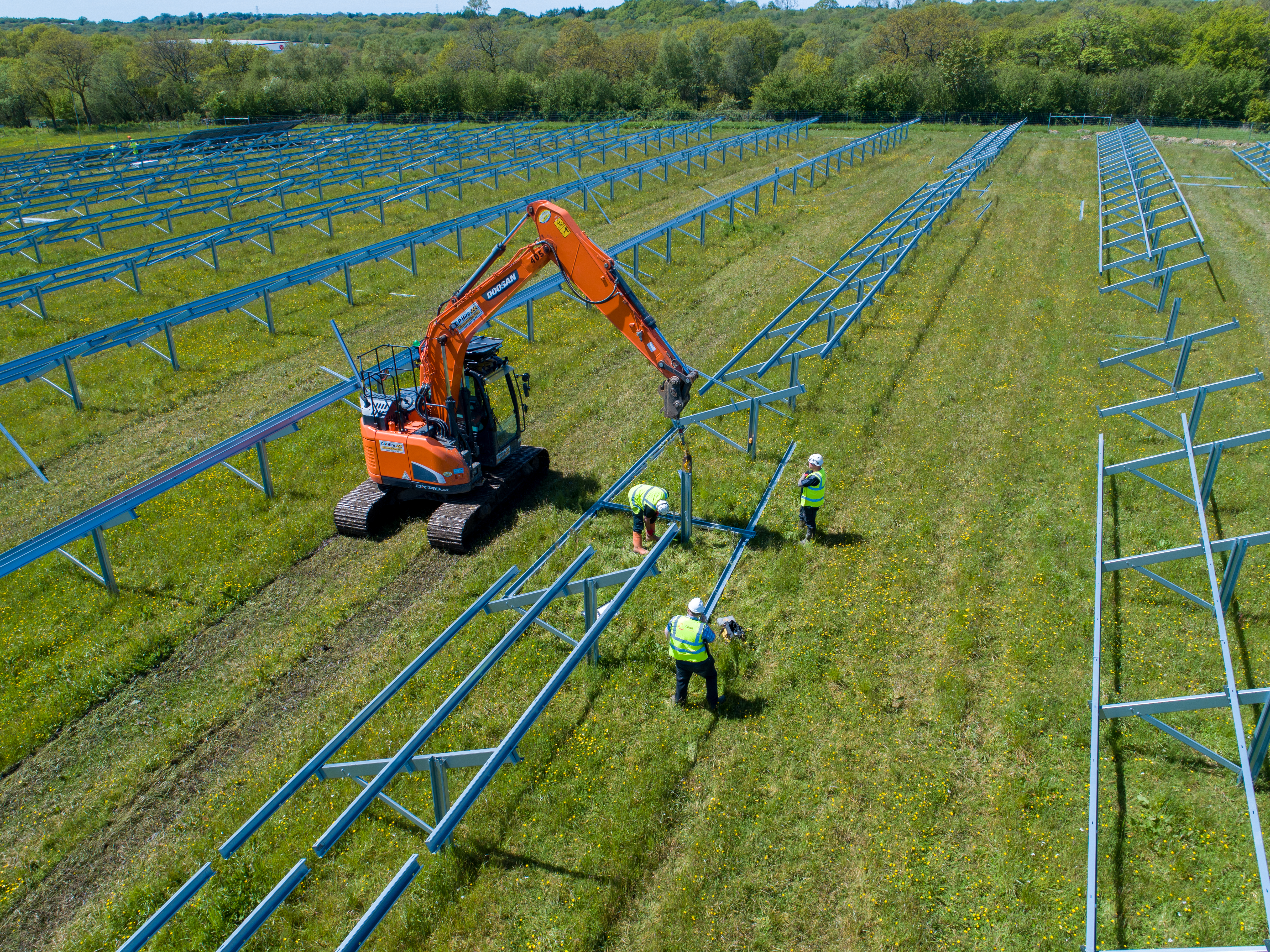 Vital Energi Swansea Bay University Health Board Solar Farm South Field 5